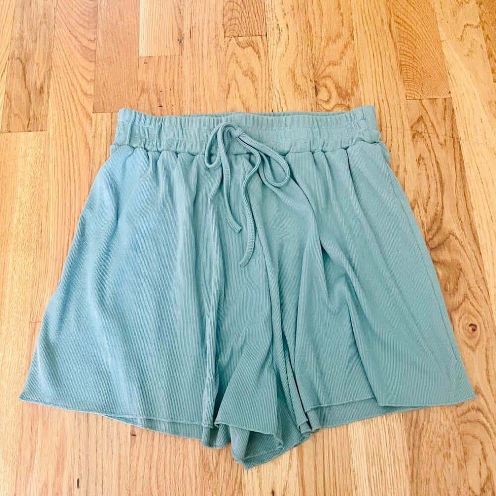 Free People Drawstring Lounge Shorts - Picture 2 of 2